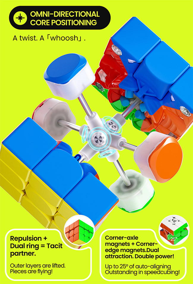GAN Swift Block 355S 3x3 Maglev Cube